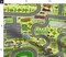 Country Playmat Map Toy Car Airplane Nursery Boy Tractors Trucks Custom Printed Fabric by Spoonflower Various Fabrics by the Yard or Fat Quarter